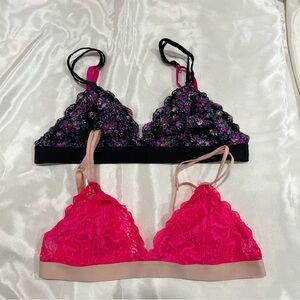 2 bralettes no padding (free with purchase)